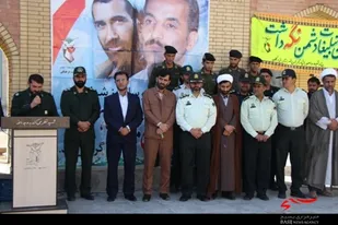 غبار روبی گلزار شهدا در لردگان