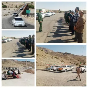 کمک به زلزله زدگان اندیکا توسط سپاه لالی