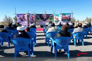 برگزاری یادواره بزرگداشت سرداران شهید سلیمانی وشهید میرحسینی در زهک