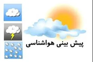 وضعیت آب و هوای یزد دوشنبه سوم دی ماه 1397