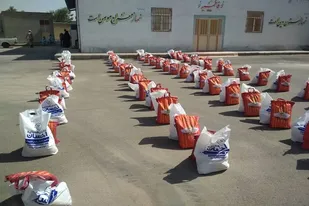مرحله دوم رزمایش کمک مومنانه در شهرستان دلگان