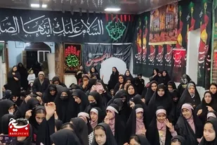 همایش اقتدار دختران و پسران حاج قاسم در دهستان کبگان