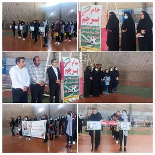 برگزاری مسابقات مینی فوتبال،جام پرچم در بخش بانوان ، به مناسبت هفته دولت در شهرستان دهلران