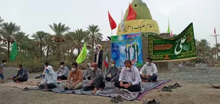 جشن بزرگ عید سعید غدیر خم با رعایت پروتکل های بهداشتی درروستای&zwnj;لیمویی&zwnj;بخش&zwnj;رودخانه