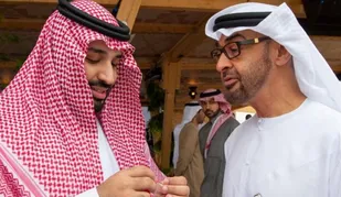 نشست محرمانه بن زاید و بن سلمان درباره آشتی با قطر