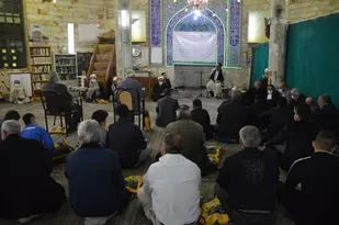 جشن میلاد حضرت مهدی در مسجد جامع حضرت رقیه کیانشهر