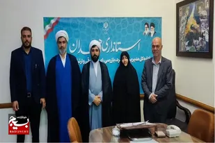استقرار میز خدمت دائمی استانداری در محل برگزاری نماز جمعه همدان