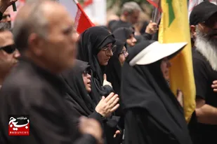 برگزاری مراسم یوم العباس (ع) کرج، در روز تاسوعای حسینی