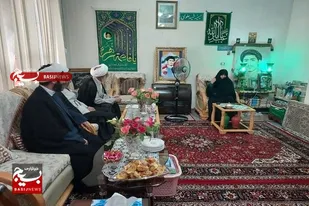 نماینده ولی فقیه در سپاه با مادر شهید حجت&zwnj;الاسلام علوی دیدار کرد