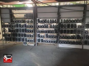 ۲۰۵ دستگاه ماینر در نمین کشف شد