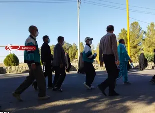 همایش پياده روي خانوادگي وابستگان نيروهاي مسلح استان سمنان برگزار شد
