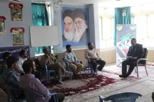 جلسه هم اندیشی و بررسی برنامه گردانهای فاتحین با فرماندهی وشورای لشکر14امام حسین(علیه السلام)