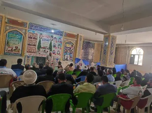 برگزاری یادواره شهداء در شهر چلگرد