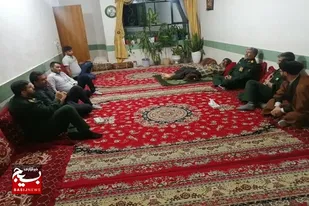 دیدار و سرکشی از رزمندگان و جانبازان هشت سال دفاع مقدس