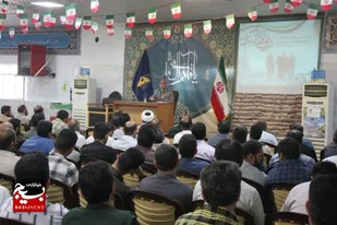 برگزاری مراسم گرامیداشت هفته دفاع مقدس با حضور رزمندگان لشکر عملیاتی ۱۷ علی بن ابی&zwnj;طالب(ع)