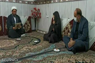 دیدار سرپرست فرمانداری کبودراهنگ با خانواده شهدا و ایثارگران