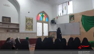 هیئت هفتگی نوجوانان در پایگاه خواهران حضرت زینب(س) برگزار شد