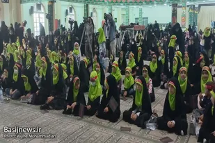 اجتماع بزرگ دختران حسینی و مادران زینبی در همدان