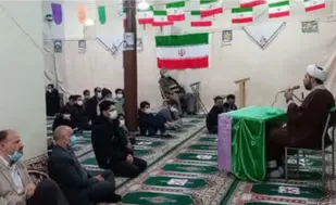 جشن گرامیداشت دهه فجر در پایگاه بسیج محمد رسول الله(ص)