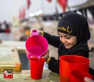 برپایی موکب جا ماندگان اربعین در هفتکل