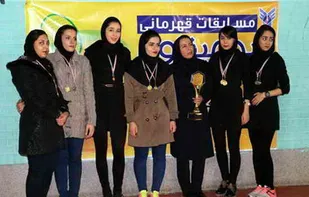 قهرمانی شاهرود&zwnj; در مسابقات بدمینتون دختران دانشگاه آزاد استان سمنان