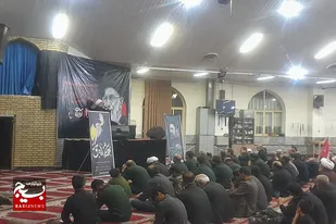 برگزاری مراسم یادبود و بدرقه قائد شهید امت در نهاوند