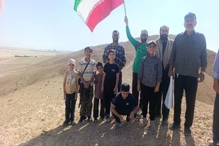 روستای نظامین میزبان کوهپیمایی و پیاده&zwnj;روی خانوادگی شد