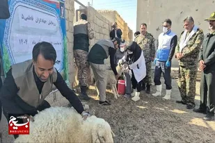 اعزام اردوی جهادی پایگاه شهید ابراهیم قربانی در روستاهای زهک