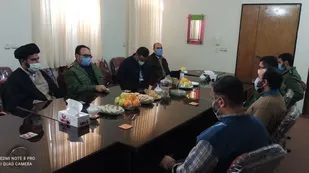 دیدار جانشین سپاه شاهرود و هیات همراه از بسیج دانشجویی+ تصاویر