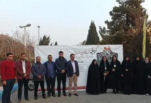 حضور مسئول فرهنگی حوزه مهدیه ناحیه شهید محمد منتظر قائم در مراسم شهید سروری