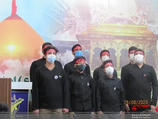 برگزاری مراسم دهه اول ماه محرم در سپاه ناحیه امام حسین(ع)