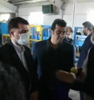 رفع مشکلات سه واحد تولیدی در بازدید دادستانی تاکستان