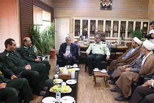 دیدار سردار حیدرنیا با فرماندهی انتظامی استان البرز