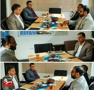 نشست مدیرعامل شرکت شهرک های صنعتی سیستان و بلوچستان با رییس پارک علم و فناوری استان