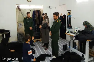 بازدید جانشین سازمان بسیج سازندگی سپاه عاشورا از کارگاه&zwnj;های اقتصاد مقاومتی