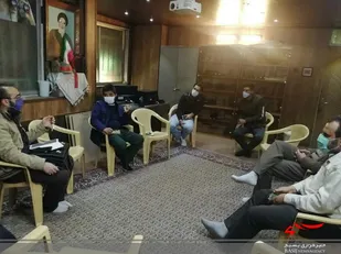 جلسه قرارگاه حافظان سلامت پایگاه های امیرالمومنین ، بدرپناهی ، شهدا
