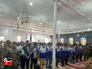 اجتماع بزرگ جوانان نقش آفرین گام دوم انقلاب اسلامی در شهرستان هویزه