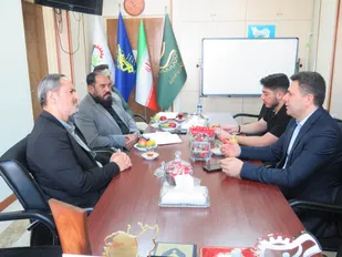 حضور مدیرعامل شرکت ایاز در سازمان بسیج کارگران و کارخانجات کشور با هدف بررسی و رفع موانع تولید