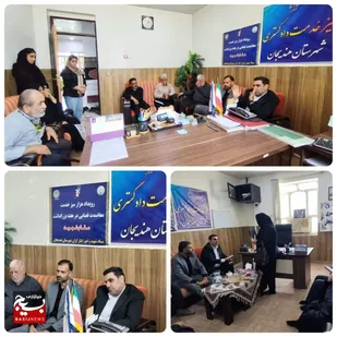 برپایی میز خدمت قضایی برای ایثارگران و خانواده&zwnj;های معظم شهدا در شهرستان هندیجان