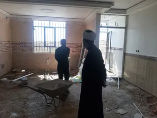 بازدید معاونت های سپاه شاهرود از منازل در دست ساخت محله اسلامی شهید بهشتی