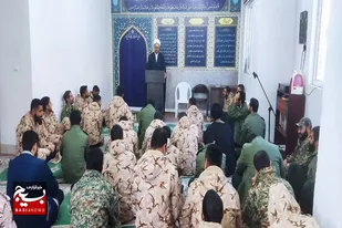 جلسه درس اخلاق و سیاسی در سپاه ناحیه سرخه برگزار شد