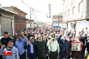 راهپیمایی بشارت نصر در اسدآباد
