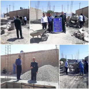 از ساخت مسکن مددجویان بهزیستی زرند بازدیدنمود