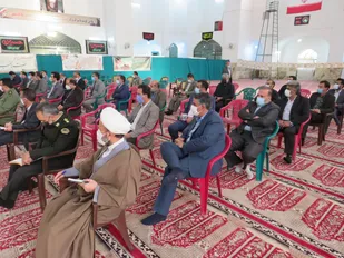 برگزاری درس اخلاق مدیران ادارات در مصلی قدس تفت