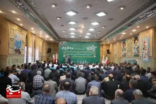 مراسم گرامیداشت حماسه فتح خرمشهر در گلزار شهدای سوم خرداد قم برگزار شد