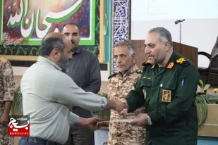 تکریم و معارفه مسئول جدید دفتر نمایندگی ولی فقیه و جانشین لشکر عملیاتی ۱۰ حضرت سیدالشهدا (ع) استان البرز