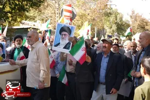 راهپیمایی جمعه بشارت نصر در دارالمومنین همدان