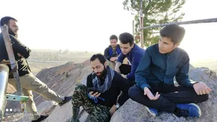 کوه نوردی بسیجیان پایگاه مقاومت بسیج امام علی (ع)
