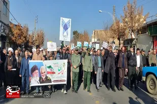 بزرگداشت یوم&zwnj;الله ۹ دی در شهرستان ملایر برگزار شد