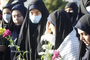 دانش آموزان تبریز میزبان شهید گمنام دانش آموز